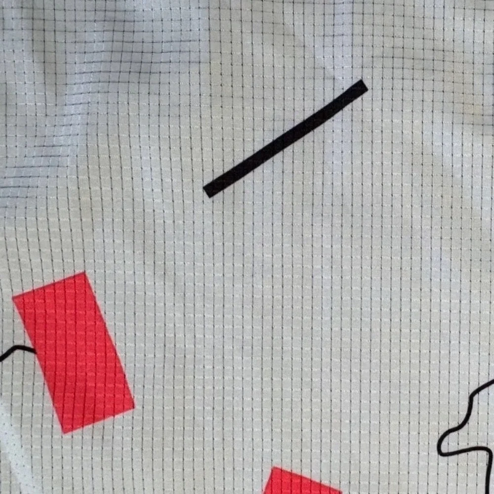 The North Face Flight Series Trail Running Shirt XL White Map Print‎ Mens XL